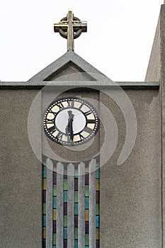 Akureyrarkirkja church in Akureyri town