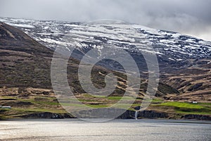 Akureyri Iceland coastal view