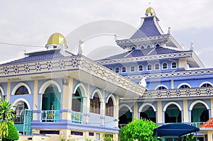 Al-alam mosque in Melaka photo