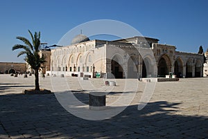 The Al-Aqsa Mosque in Jerusalem