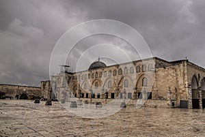 Al Aqsa mosque in Jerusalem