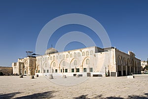 Al-Aqsa mosque in Jerusalem, Israel photo