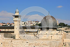 Al Aqsa Mosque in Jerusalem, israel.