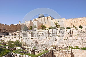 Al Aqsa Mosque. Temple Mount. Jerusalem.