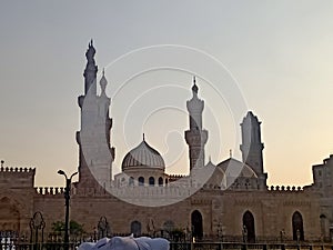 Al Azhar mosque Cairo Egypt