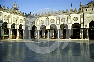 Al-Azhar mosque, Cairo, Egypt