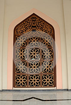 Al Azim Mosque in Malacca, Malaysia