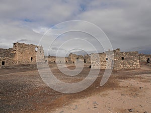 Al Azraq desert castle, Jordan photo
