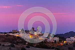 Al baha city , Aseer Province , Saudi Arabia - beautiful urban view sky photo