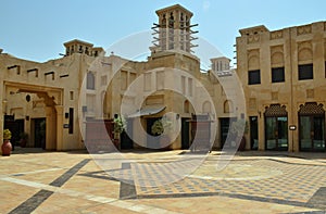 Al Bastakiya district is also known as Al Fahidi Historical Neighbourhood, Dubai
