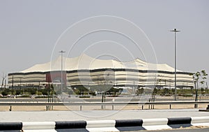 Al Bayt Stadium in Doha, Qatar