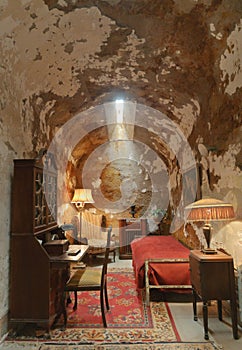 Al Capone cell at Eastern State Penitentiary