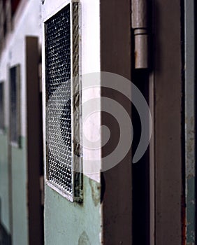 Al Capone's Alcatraz Cell, inside looking out