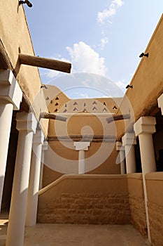 Al Diriyah old capital . Riyadh , Saudi Arabia - Diriyah ruins - Saudi culture. National day photo