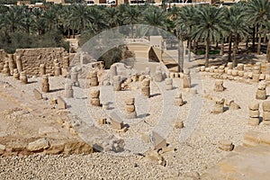 Al Diriyah old capital . Riyadh , Saudi Arabia - Diriyah ruins - Saudi culture. National day photo