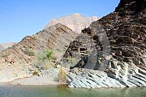 Al-Dschabal Al-Achdar (Al Hajar)#3: Waterbed in the Green Mountain