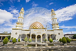 Al-Fatah Mosque, the great mosque of Ambon City, Indonesia. The biggest mosque in the city