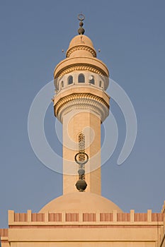 Al-Fateh Grand Mosque in Bahrain - Minaret detail