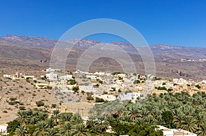 Al Hamra historic town in Oman