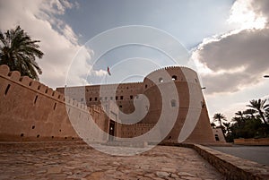 Al Hazm fort. This castle is one of Islamic architectural masterpieces