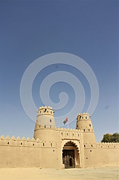 Al Jahili fort in Al Ain, United Arab Emirates