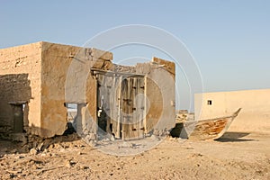 Al Jazirat Al Hamra Ghost Town in the UAE