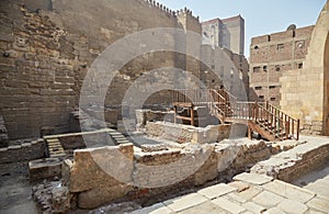 Al-Kamiliya Madrasa on Old Cairo's al-Muizz Street