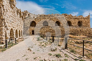 Al Karak kerak crusader castle fortress Jordan photo
