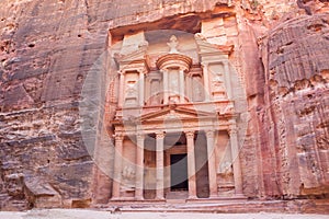 Al Khazneh, or The Treasury, in Petra
