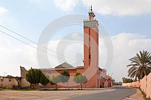 The Al Manara Mosque in Marrakesh photo