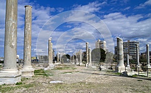 Al Mina archaeological site, Tyre, Lebanon