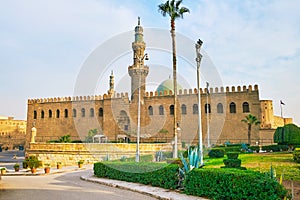 Al-Nasir Muhammad Mosque in Cairo Citadel, Egypt