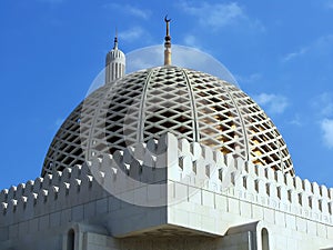 Al Qubrah Mosque in Muscat Oman photo