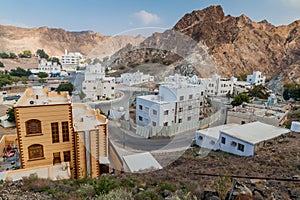 Al Riyam district in Muscat, Om