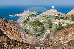 Al Riyam park in Muscat, Om