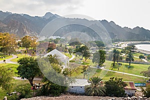 Al Riyam park in Muscat, Om