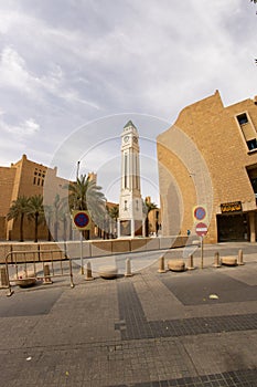 Al-Safa Clock Tower in Dirah, Riyadh, Saudi Arabia