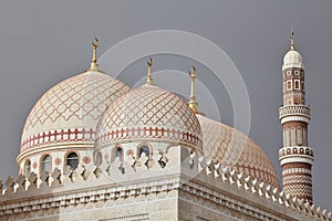 Al Saleh Mosque in Sanaa, Yemen