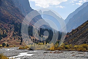 Ala Archa national park, Kyrgyzstan