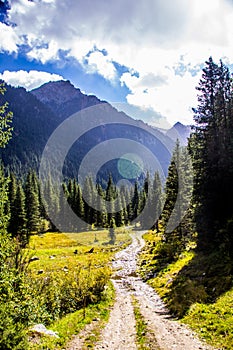 Ala Kol area- Kirgiz nature