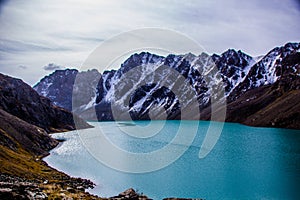 Ala Kol lake - Kirgiz nature