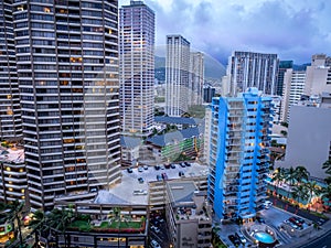 Ala Moana blvd and Waikiki