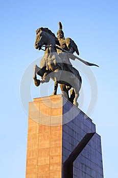 Ala-Too Square in Bishkek. Kyrgyzstan