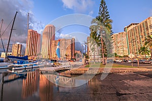 Ala Wai Harbor Honolulu photo