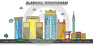 Alabama, Birmingham.City skyline