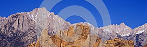 Alabama Hills in Sierra Nevada Mountains, California