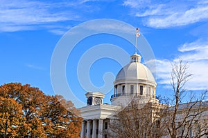 Alabama State Capitol Building Southeast Facade