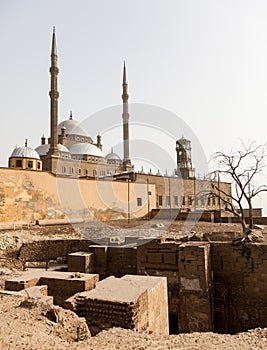 Alabaster Mosque Citadel Cairo Egypt