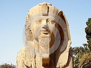 The Alabaster Sphinx, Memphis, Egypt