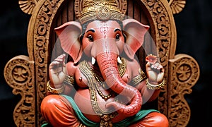 Alabuga Raja: Ganapati Bappa. Artificial intelligence.